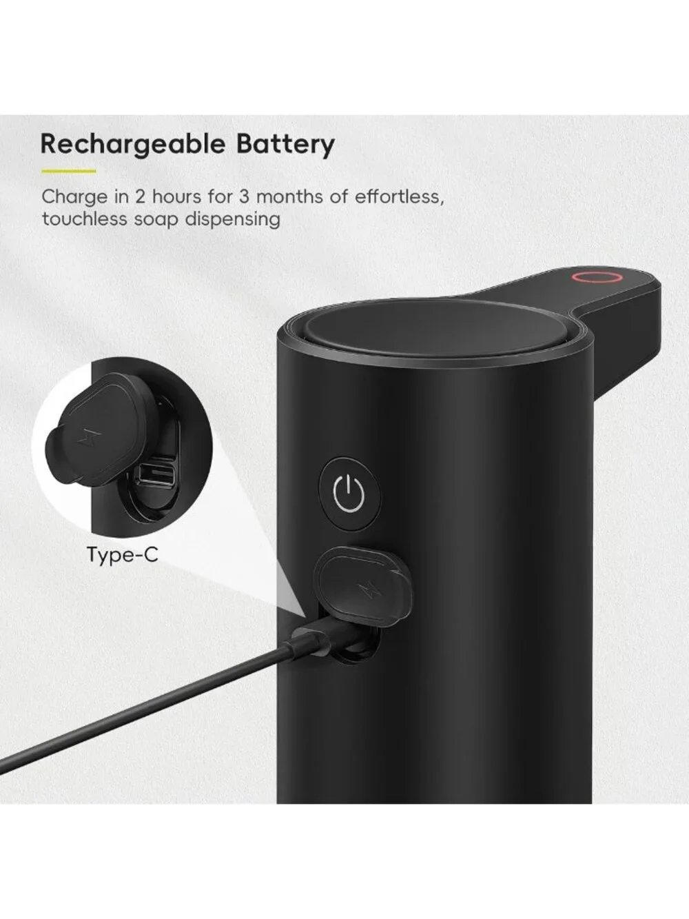 N/A rechargeable time while